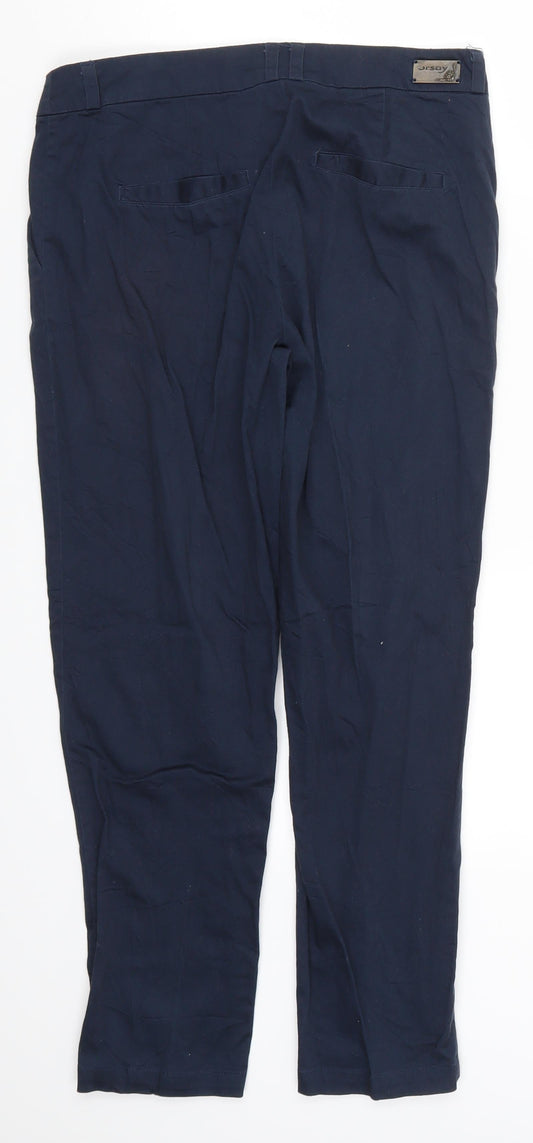 ORSAY Womens Blue Trousers Size 30 in L25 in