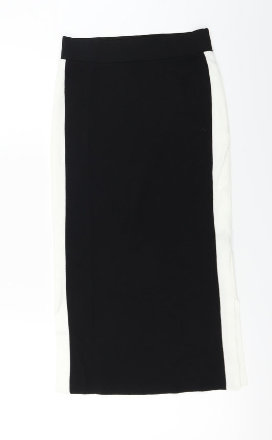 Marks and Spencer Womens Black Bandage Skirt Size S