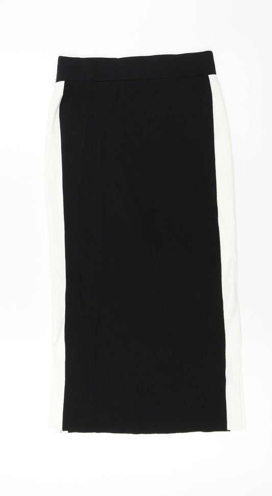 Marks and Spencer Womens Black Bandage Skirt Size S