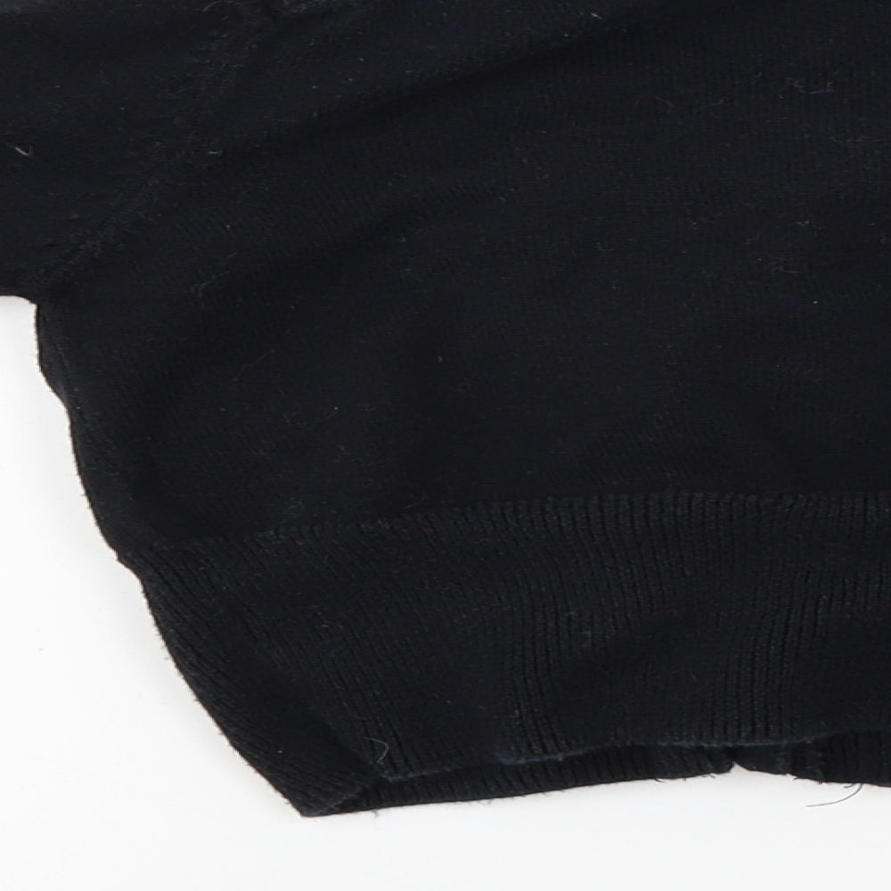NEXT Girls Black Cardigan Jumper Size 5-6 Years