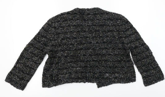 Limited Collection Womens Black Cardigan Jumper Size 18