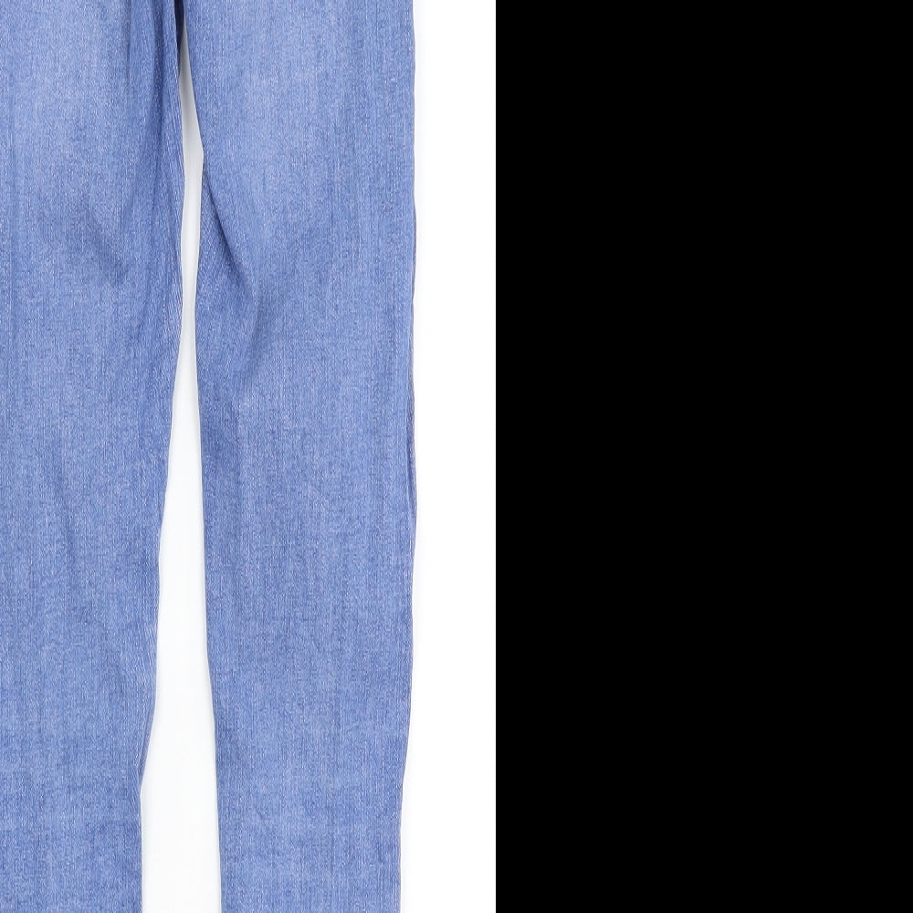 Denim Co Womens Blue Skinny Jeans Size 8 L26 in