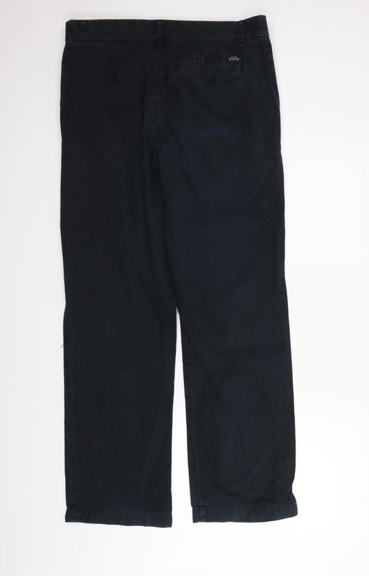 Blue Harbour Womens Blue Trousers Size 34 in L32 in