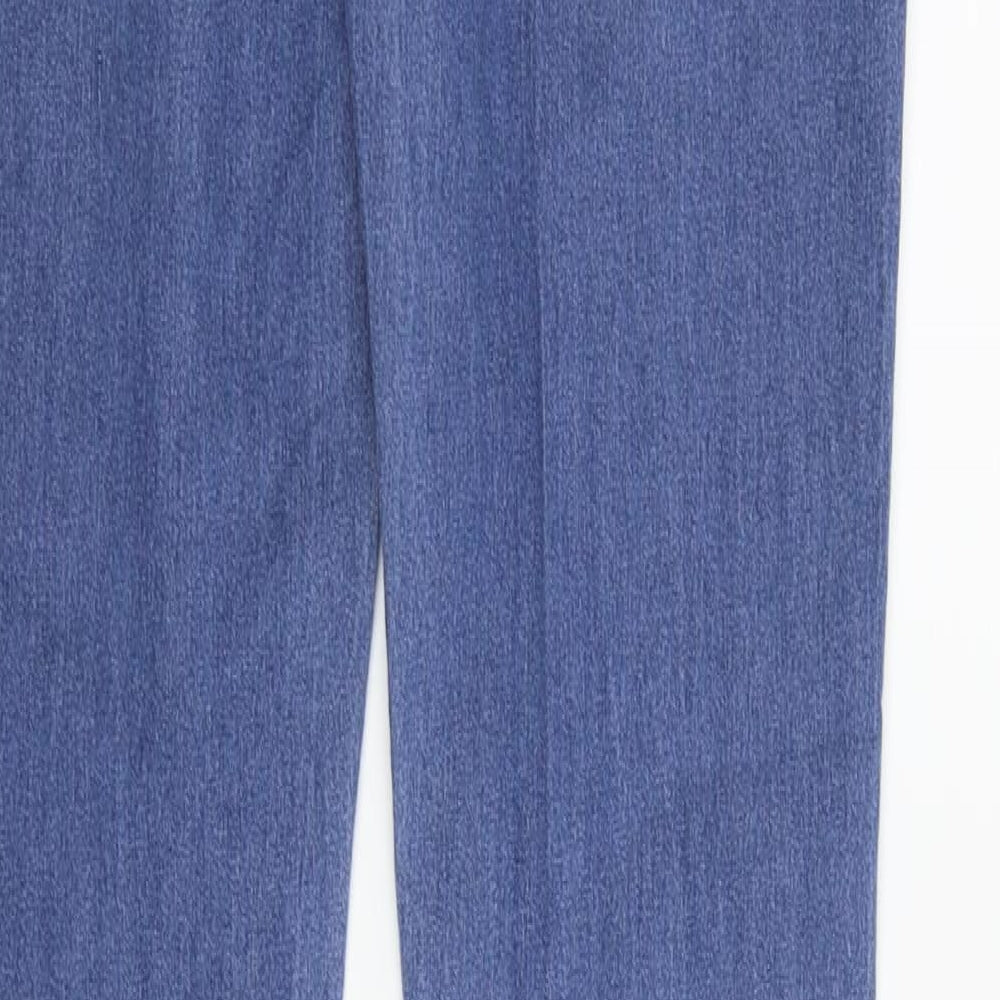 Boohoo Womens Blue   Skinny Jeans Size 10 L38.5 in