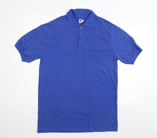 3 strikes Womens Blue Basic Blouse Size XL