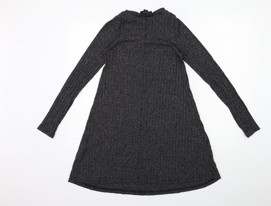 Atmosphere Womens Grey Knit Jumper Dress Size 4