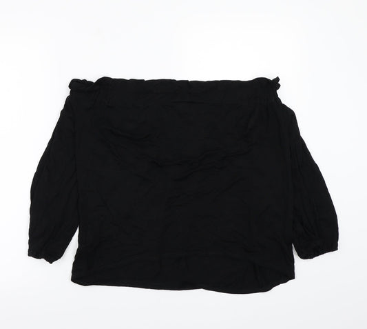 Primark Womens Black Basic T-Shirt Size M