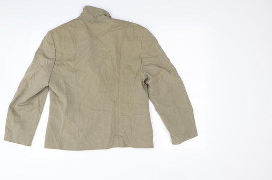 Gerry Weber Womens Beige Gilet Blazer Size 12