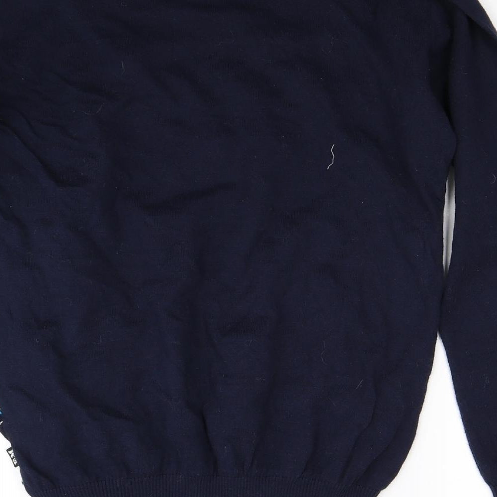 Franklyn Marshal Mens Blue Pullover Jumper Size S