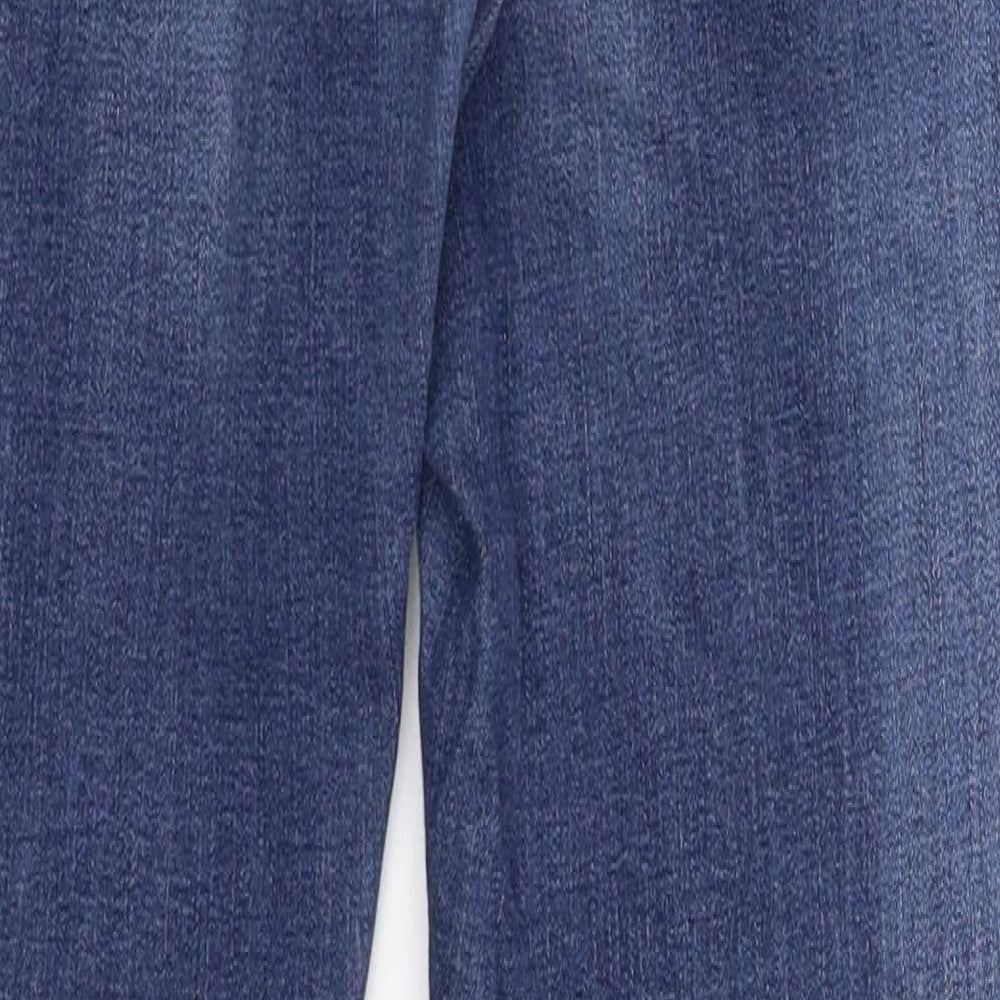 Denim & Co. Womens Blue Denim Skinny Jeans Size 10 L29 in