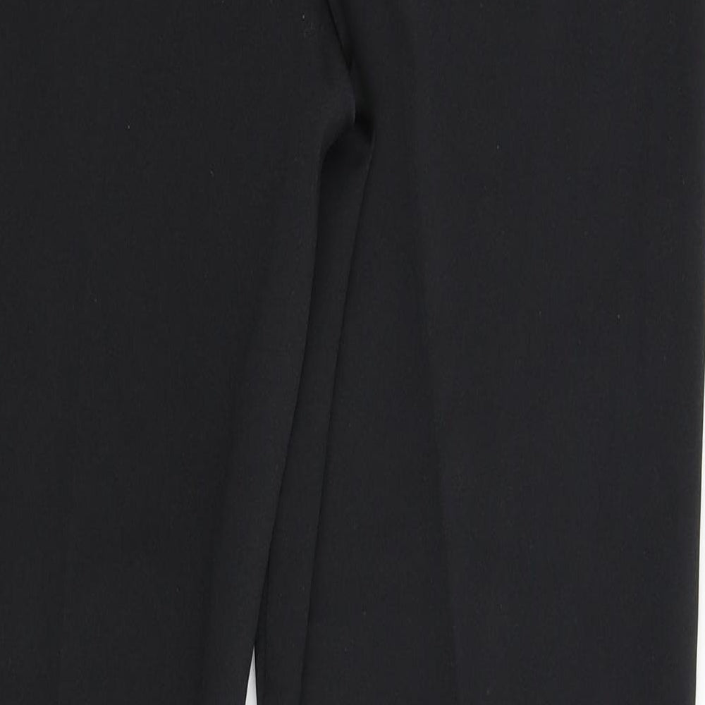 OPUS Womens Black Trousers Size 12 L32 in