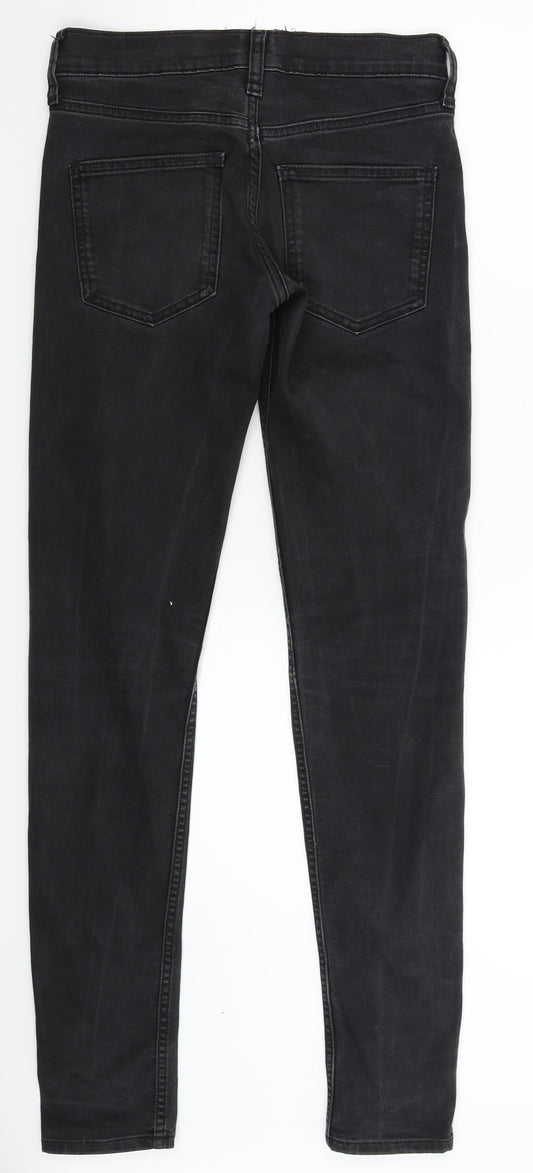 FC Jeans Womens Grey  Denim Skinny Jeans Size 8 L31 in