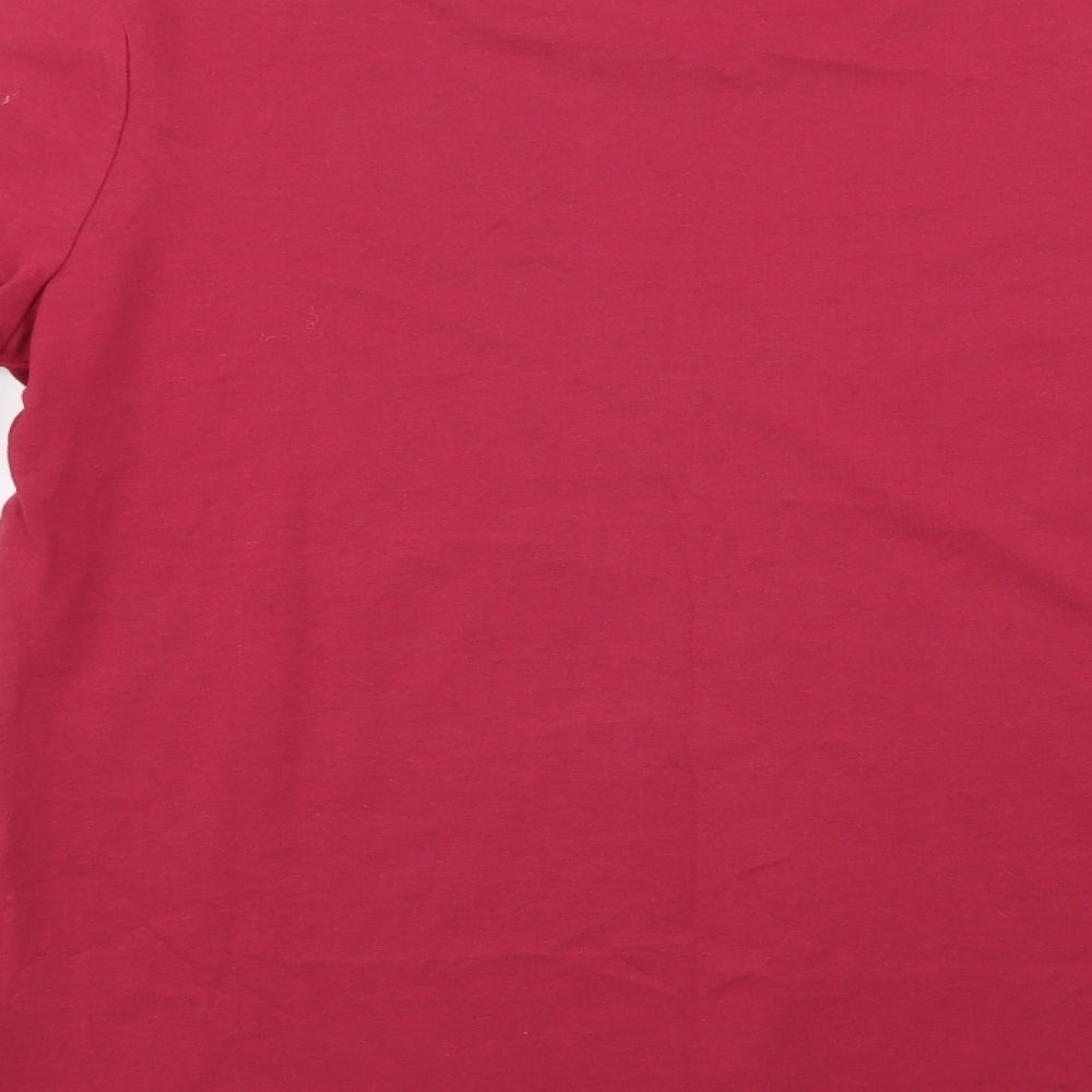 New Look Womens Red Pullover Jumper Size 12