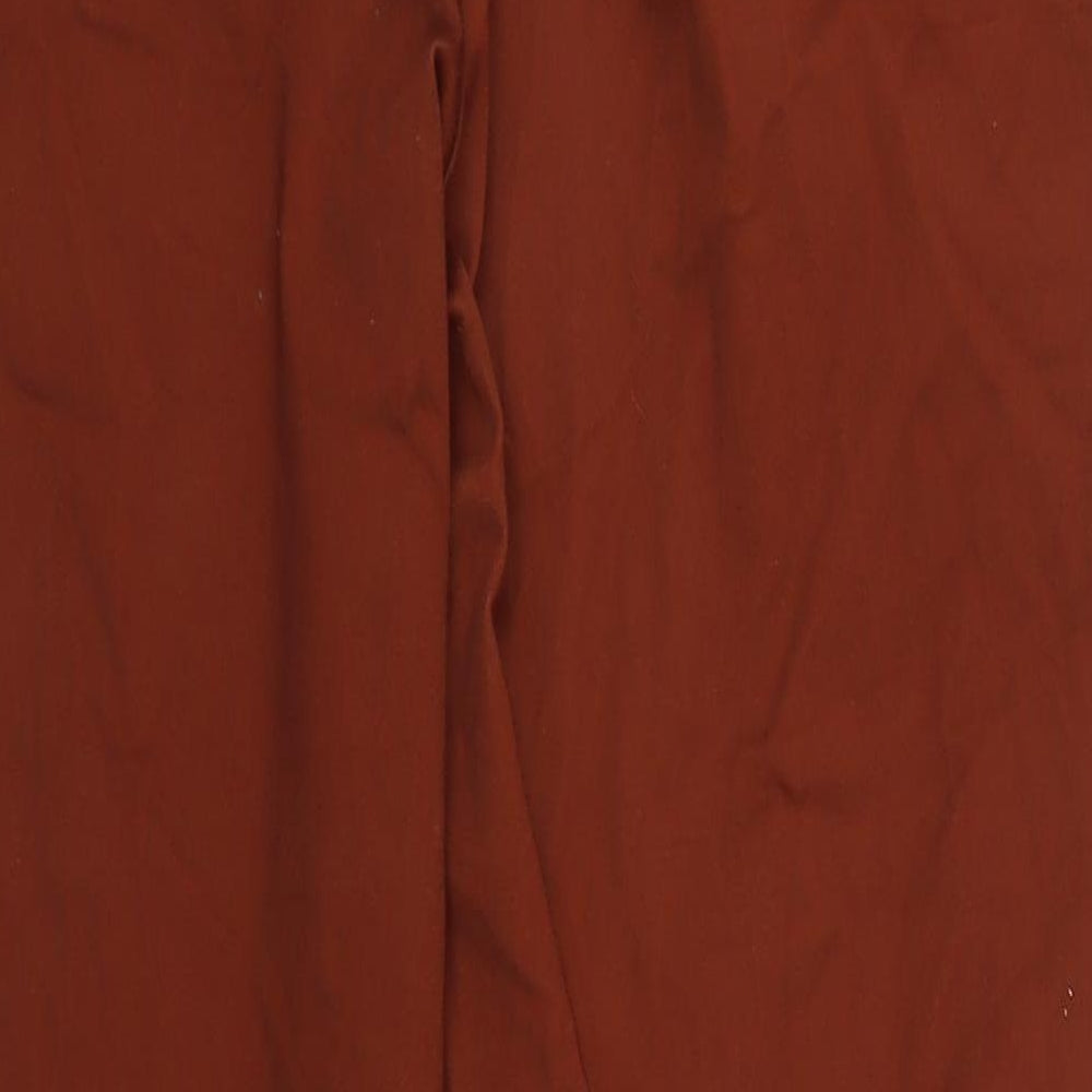 Womens UK Size 12 H&M Regular Fit Chino Brown Trousers