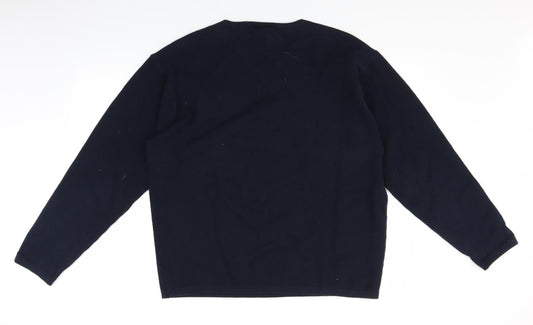 NEXT Mens Blue Pullover Jumper Size L