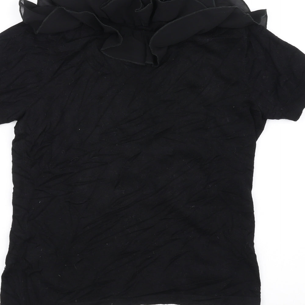 Lipsy Womens Blue Basic T-Shirt Size 12