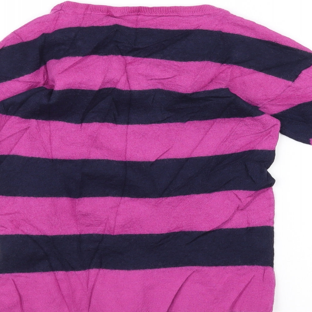 Womens UK Size 6 Preworn Purple Basic T-Shirt