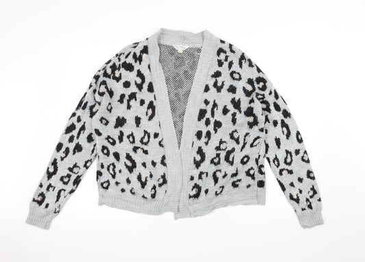 Womens UK Size M Miss Selfridge Grey Jacket
