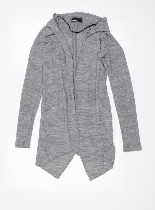 Vera Moda Womens Grey Wrap Jumper Size S