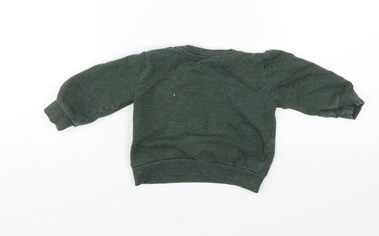 VRS Baby Green Pullover Jumper Size 0-3 Months
