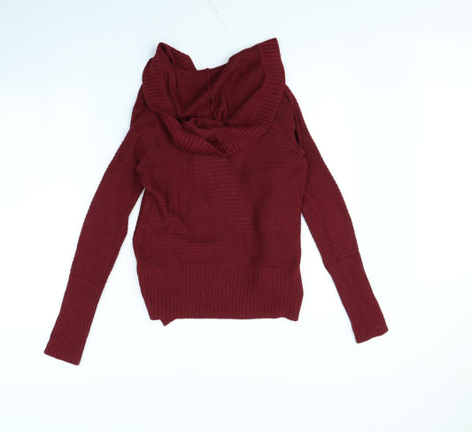 Womens UK Size XS Hollister Red Jacket