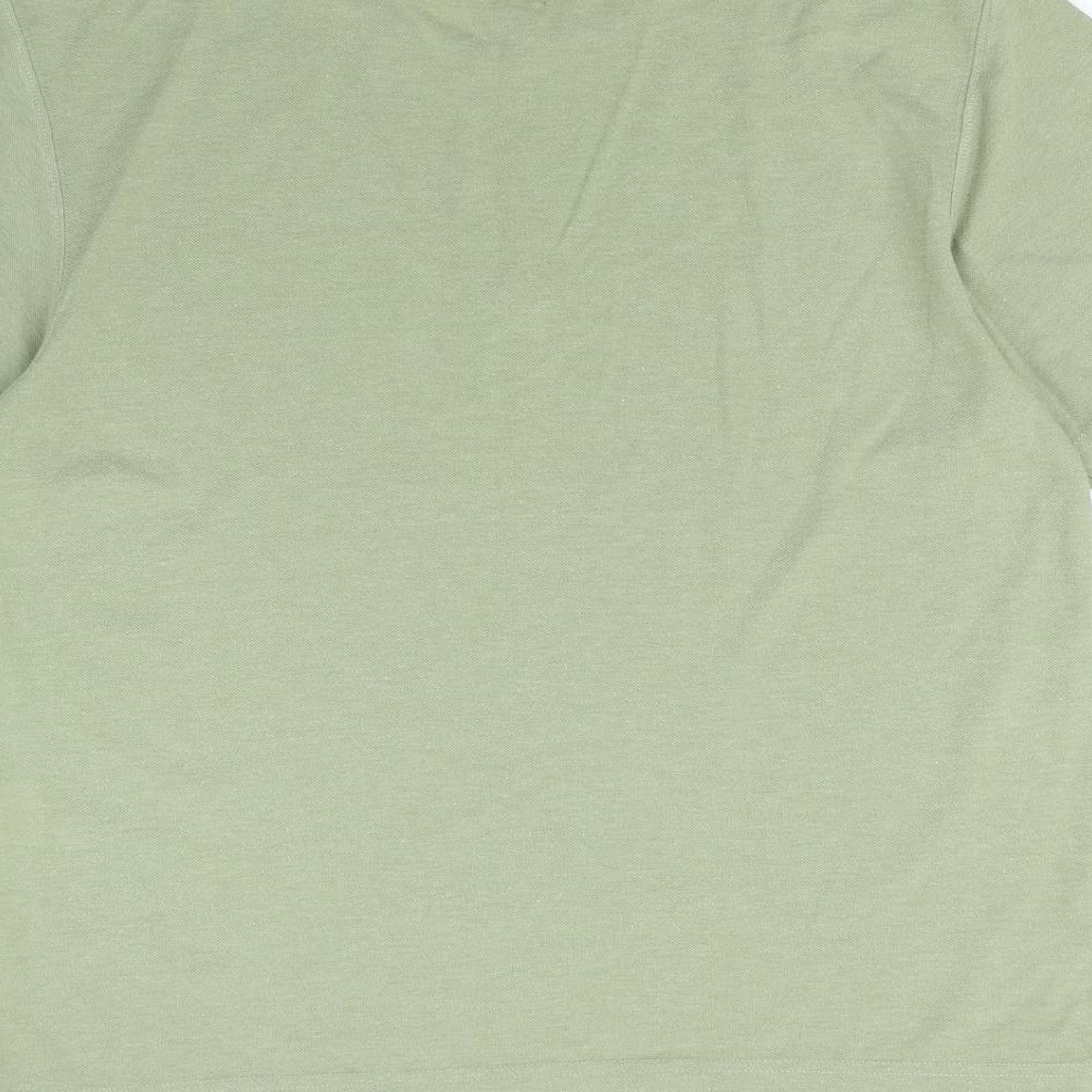 Bonmarché Womens Green Basic T-Shirt Size M