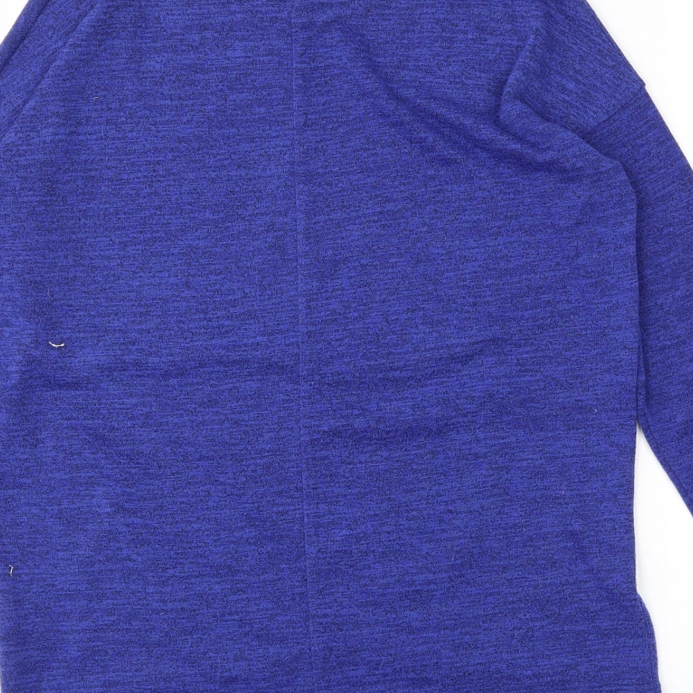 Warehouse Womens Blue Tunic T-Shirt Size 10