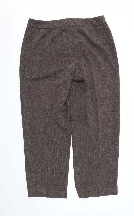 Roman Womens Brown Trousers Size 18 L28 in