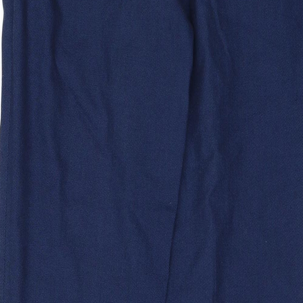 Mens UK Size 30 in Topman Regular Fit Blue Trousers