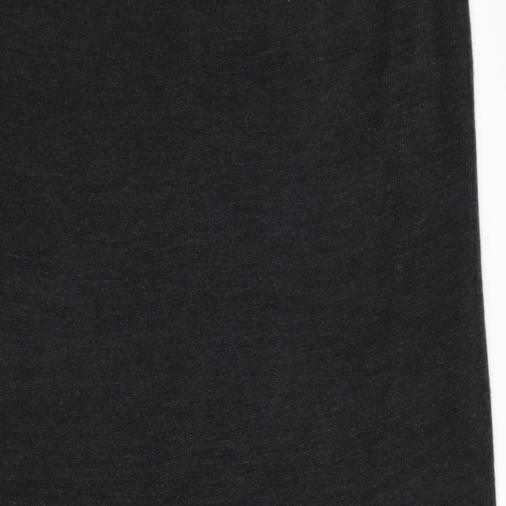plus collection Womens Black A-Line Skirt Size 14 - Stretch waistband