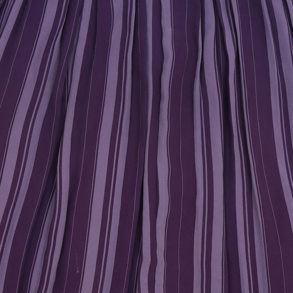 Womens UK Size L Preworn Pleated Skirt