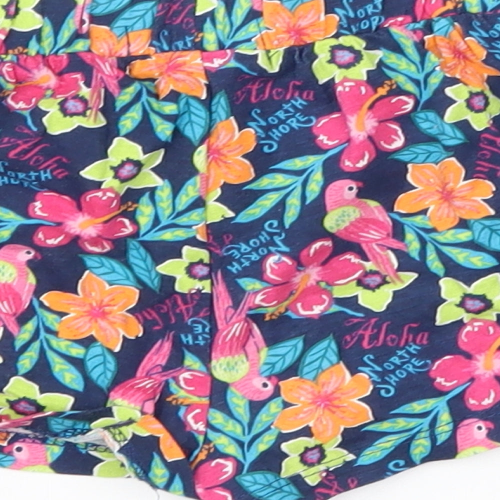 Earlydays Baby Multicoloured Floral Capri Trousers Size 18-24 Months