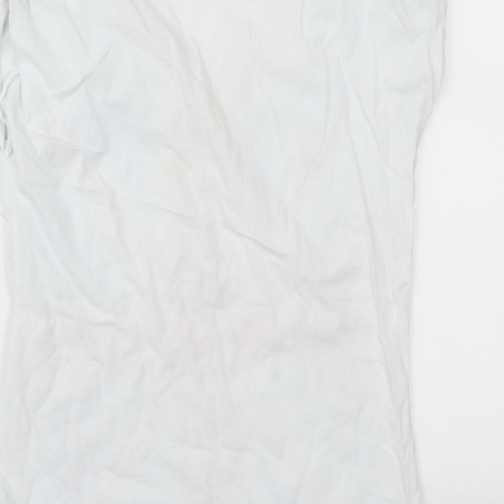 Primark Womens White Basic Polo Size 8