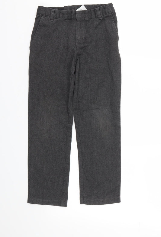 George Boys Grey Jegging Trousers Size 6-7 Years