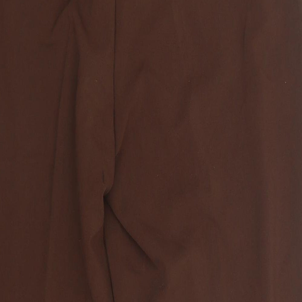 Womens UK Size 20 Damart Regular Fit Brown Trousers