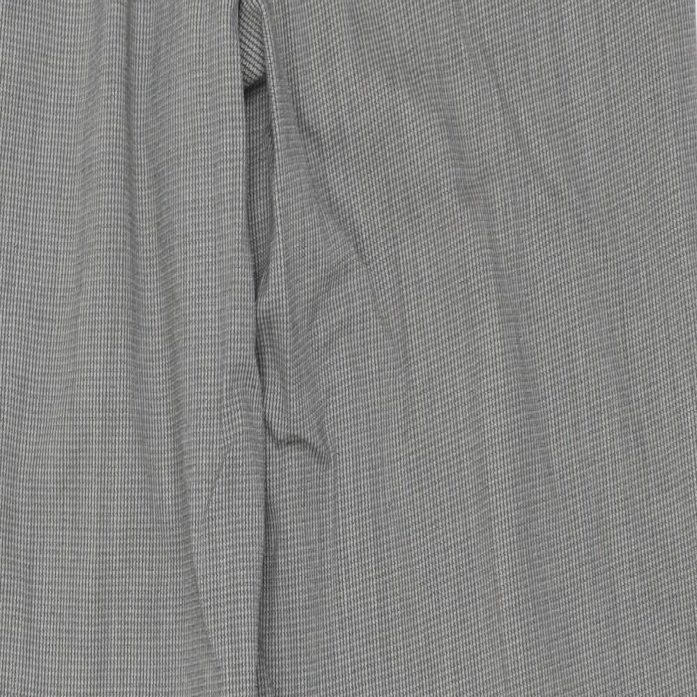Marks and Spencer Mens Grey Trousers Size 32 in L33 in