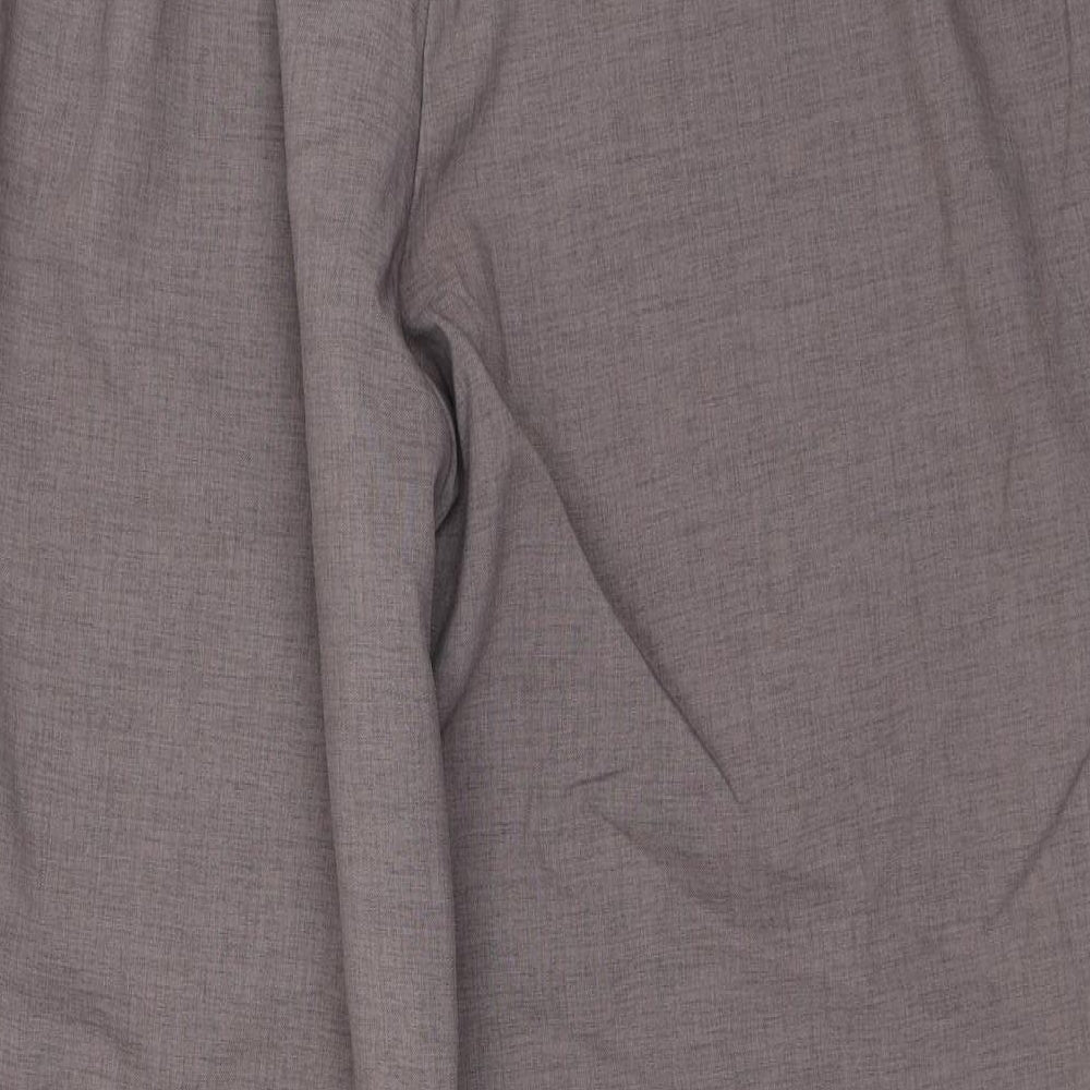 Womens UK Size 16 BHS Regular Fit Purple Trousers