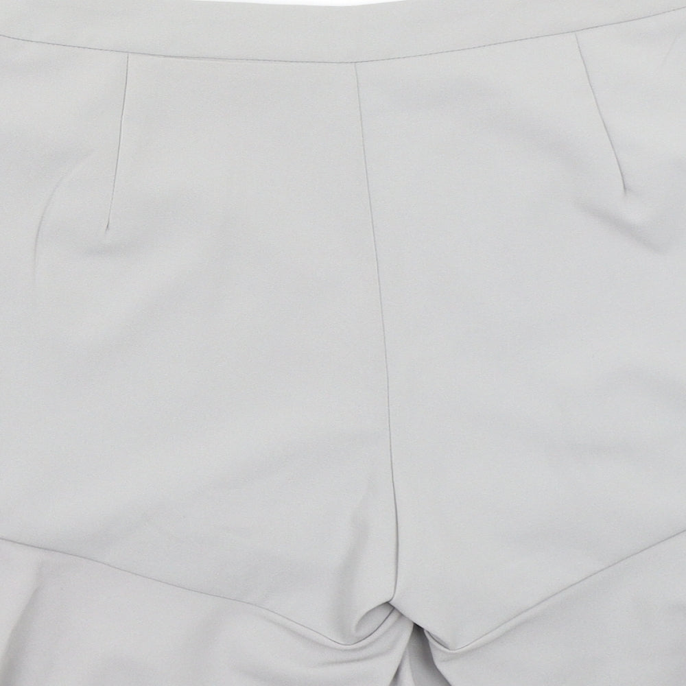 Missguided Womens Grey Culotte Shorts Size 8