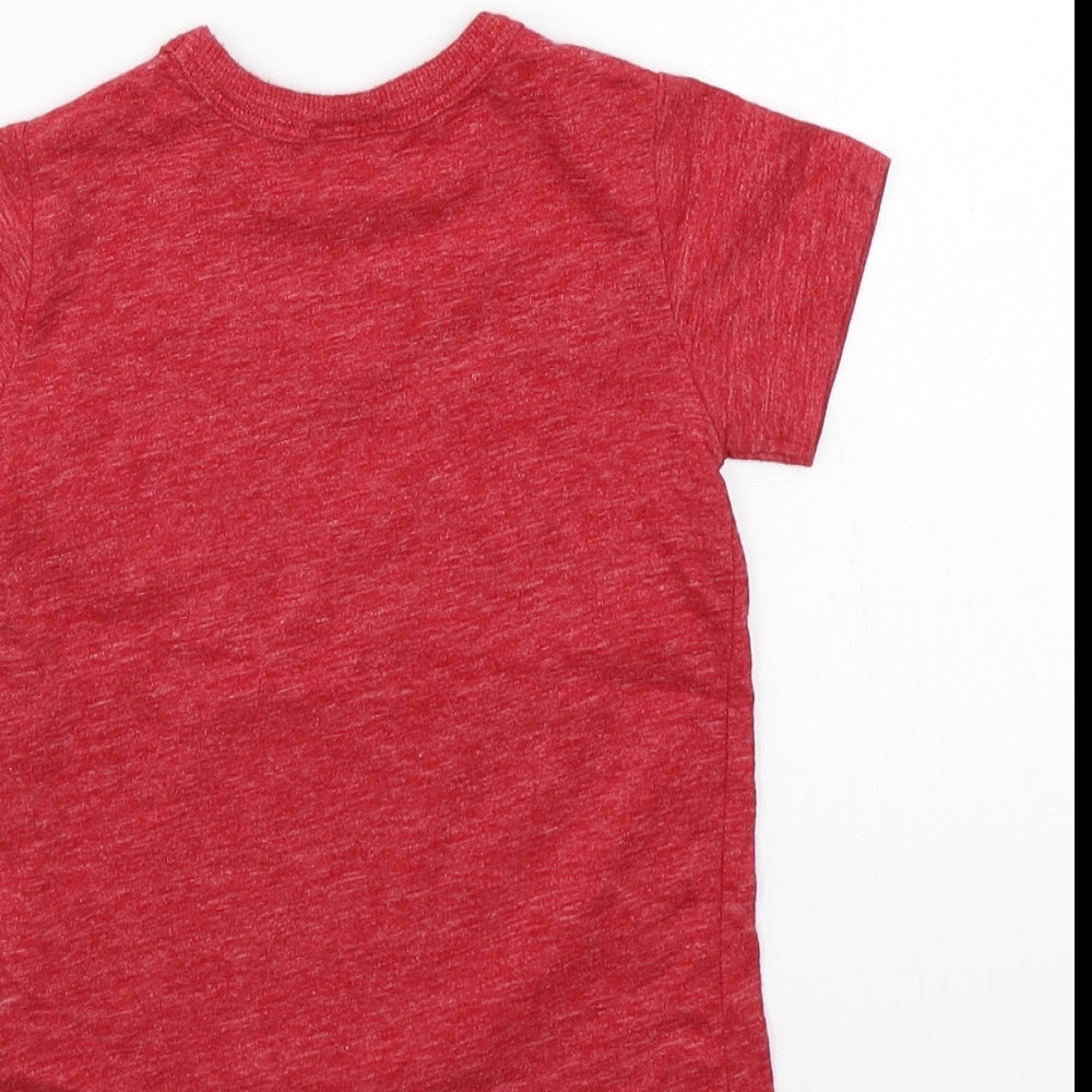 Next Boys Red Pullover T-Shirt Size 6-9 Months