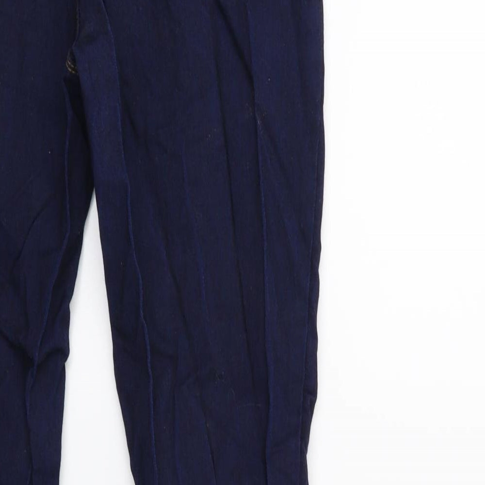 Denim & Co. Womens Blue Denim Skinny Jeans Size 8 L28 in