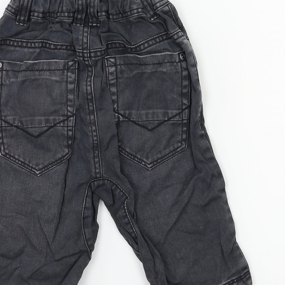 TU Boys Grey Denim Cropped Jeans Size 6 Years