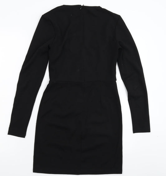 Missguided Womens Black Mini Size 8
