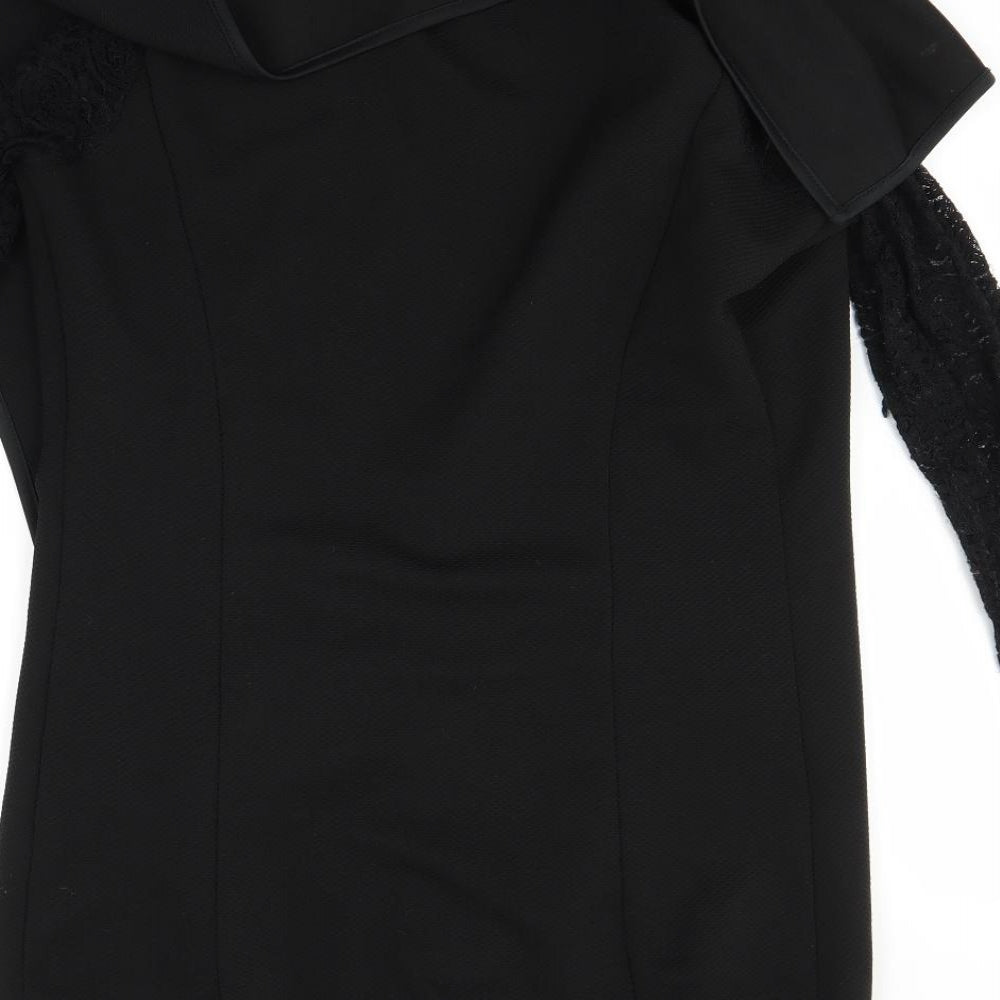 Womens UK Size M QED London Black Jacket