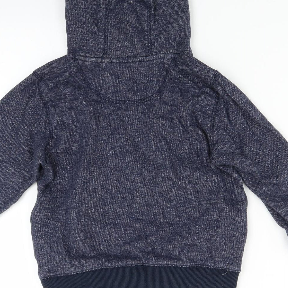 NEXT Boys Blue Rayon Pullover Hoodie Size 6 Years
