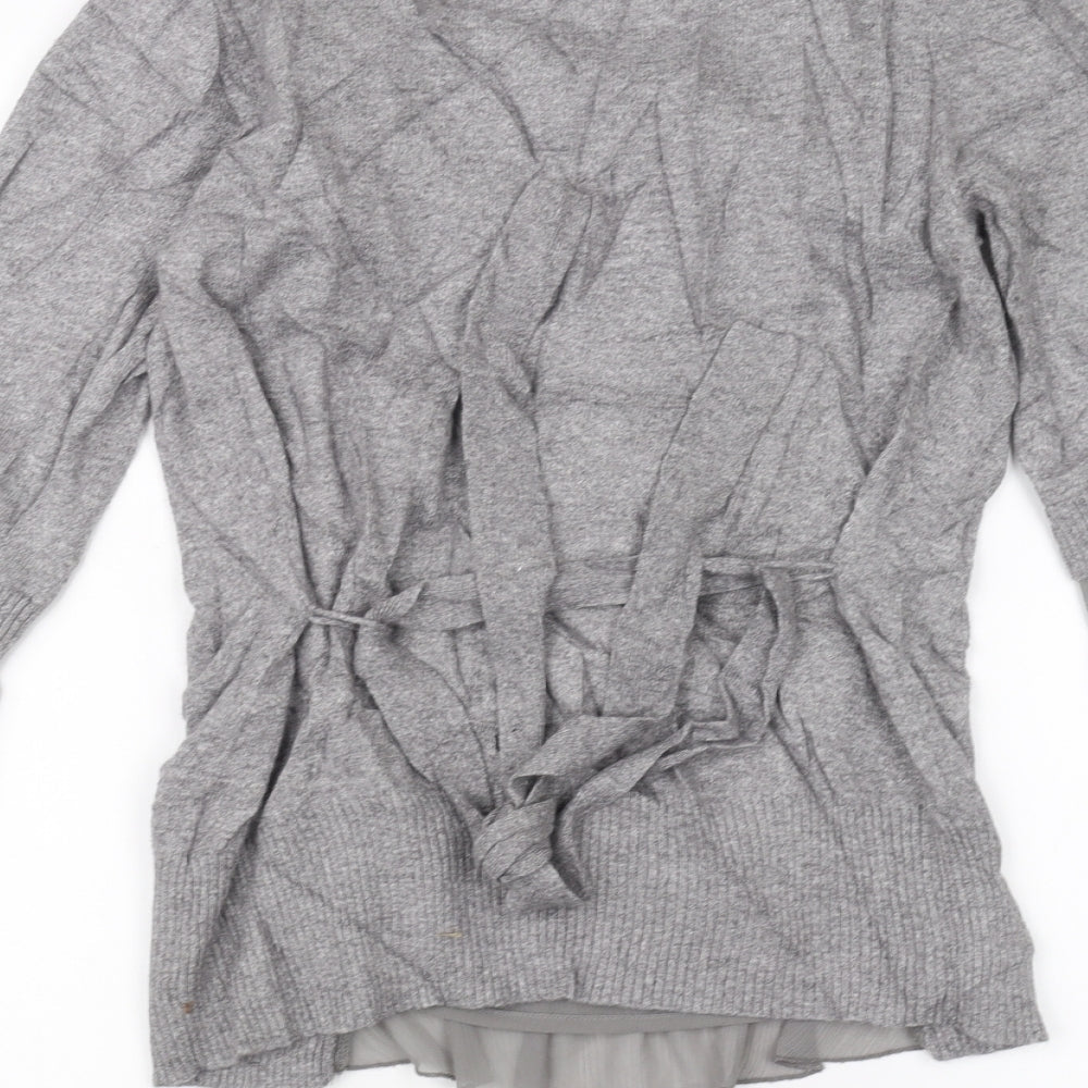 Womens UK Size 10 NEXT Grey Basic T-Shirt