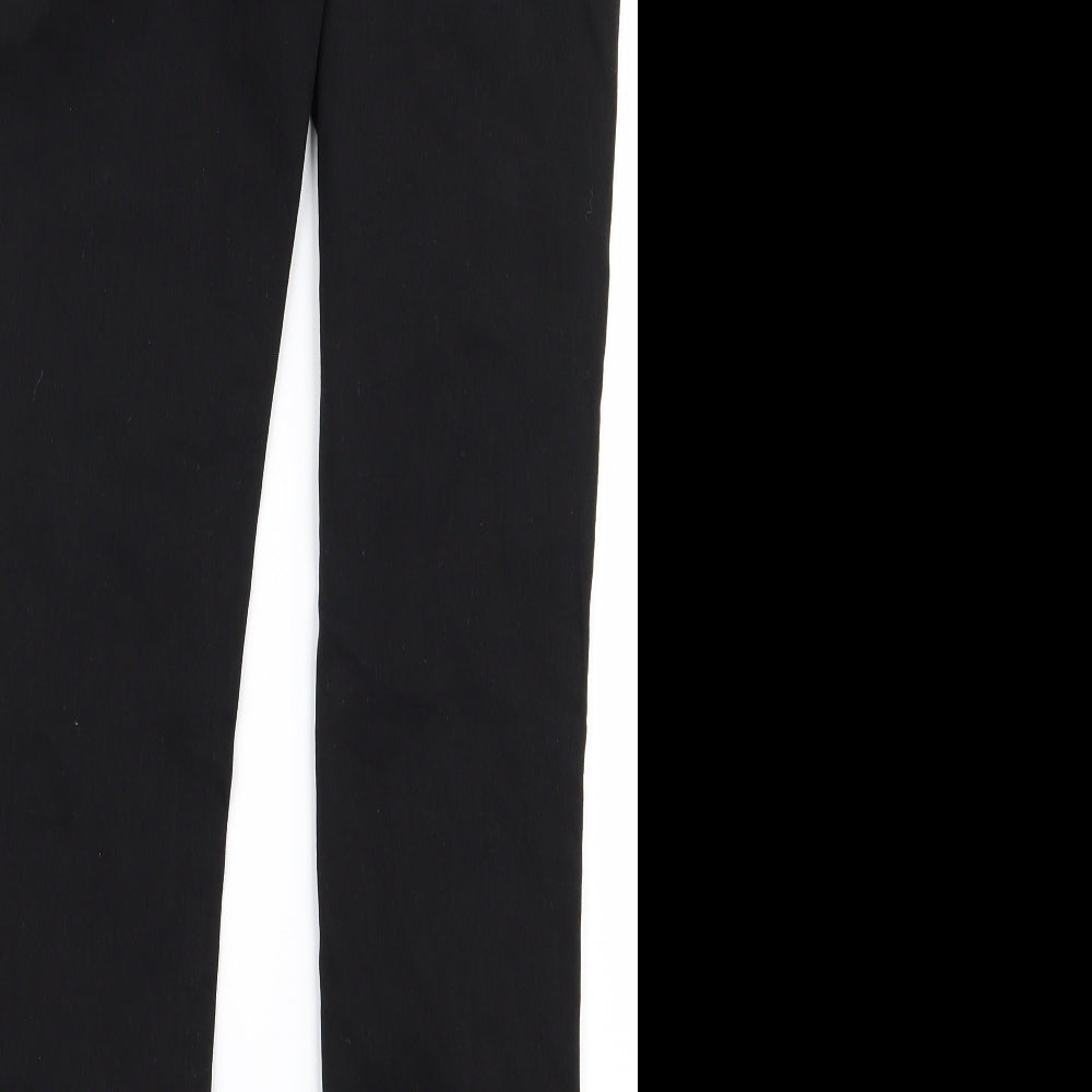 Womens UK Size 12 Primark Regular Fit Black Trousers