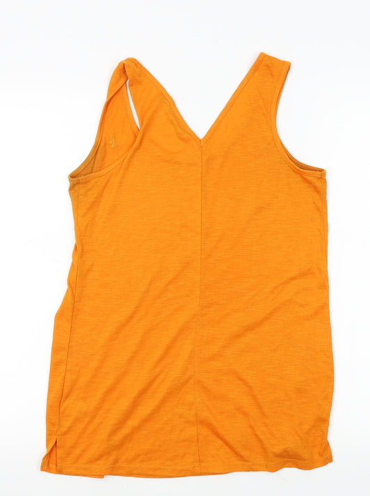 Womens UK Size 8 NEXT Orange Basic Tank