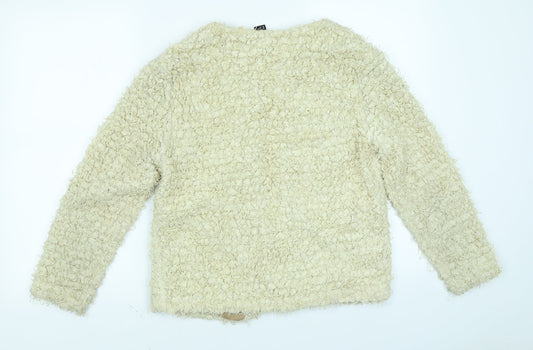 H&M Womens Ivory Jacket Size S