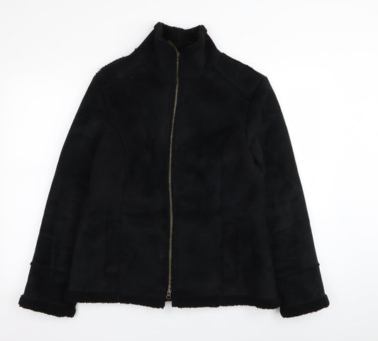 Womens UK Size M Per Una Black Jacket