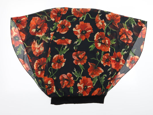 Asda George Womens Multicoloured Floral  Basic Blouse Size 8